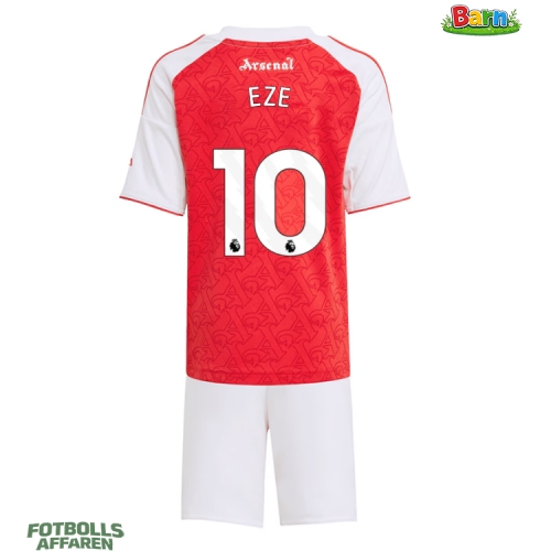 Arsenal Eberechi Eze #10 Hemmaställ Barn 2025-26 Kortärmad (+ Korta byxor)